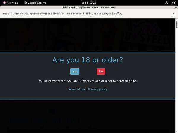 $1 Girls In Steel Trial Membership