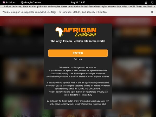 African Lesbians Password Premium