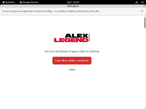 Alex Legend Payment Form