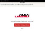 Alexlegend Recent