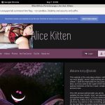 Alice Kitten Trial Price