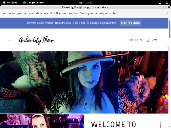 Amberlilyshow Free Accounts And Passwords