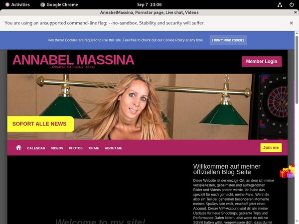 Annabelmassina.modelcentro.com Mit IBAN / SEPA