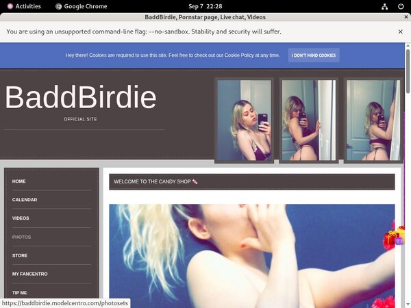 BaddBirdie With Pay Pal
