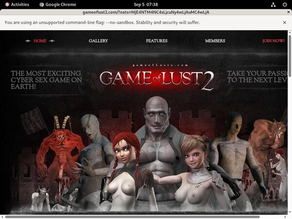 Buy Game Of Lust 2 Account