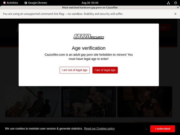 Cazzo.fr Free Trial Join