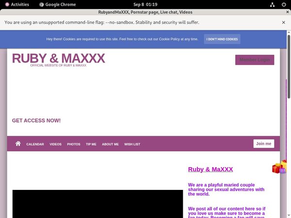 Coupons Rubyandmaxxx.modelcentro.com