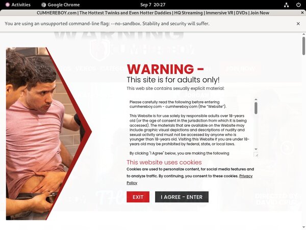 Cumhereboy.com Free Trial Promotion