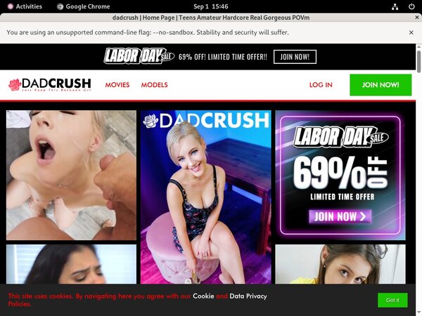 Dad Crush Login Passwords