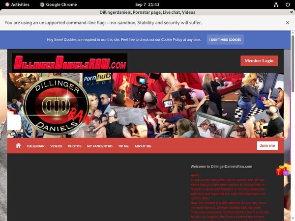 Dillingerdaniels Login Password