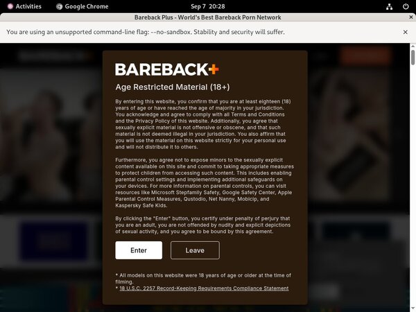 Discount Bareback Plus Trial