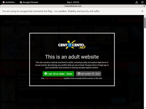 Discount Centoxcento.net Trial Link
