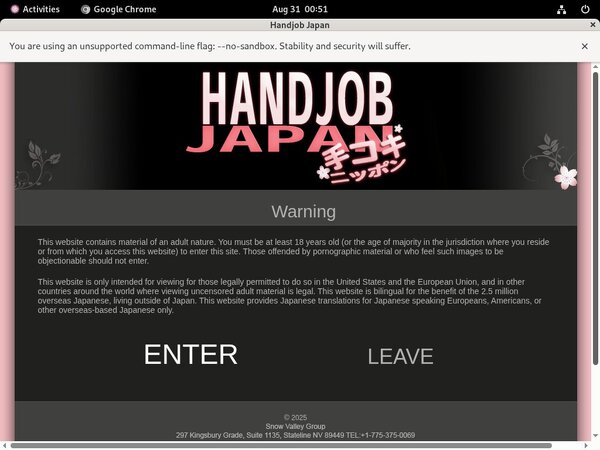 Discount Handjob Japan Offer