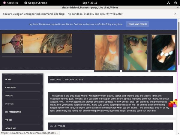 Elexandrialee1 Epoch Page