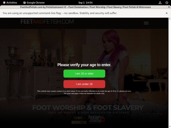 Feet And Fetish Login Details