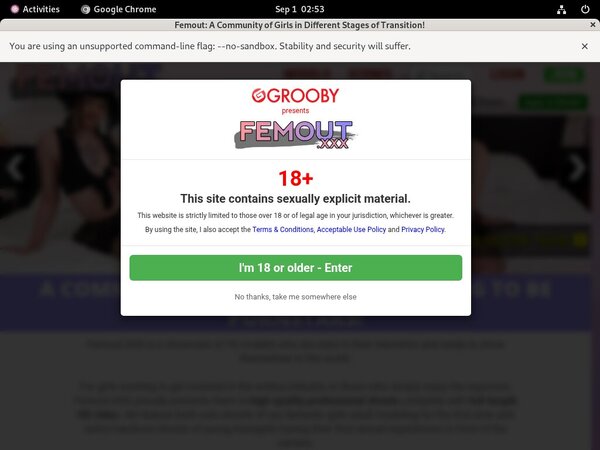 Femout Paypal Trial