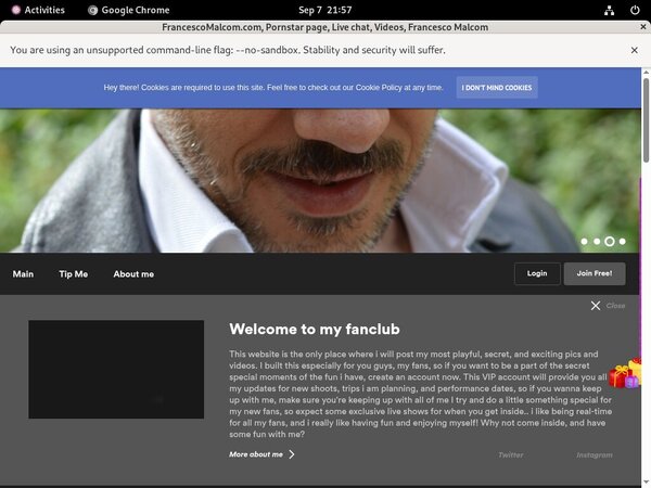 FrancescoMalcom.com Paypal