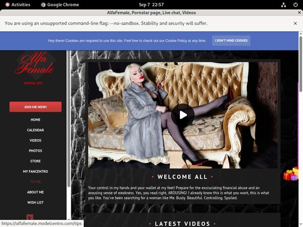 Free AlfaFemale Account New