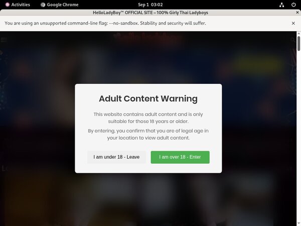 Free Hello Ladyboy Membership