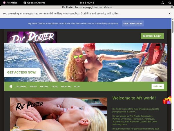 Free Logins For Ric Porter