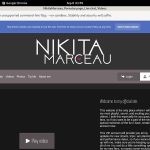 Free Nikitamarceau.modelcentro.com Membership Discount