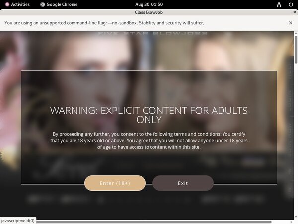 Free Trial Blowjob Class