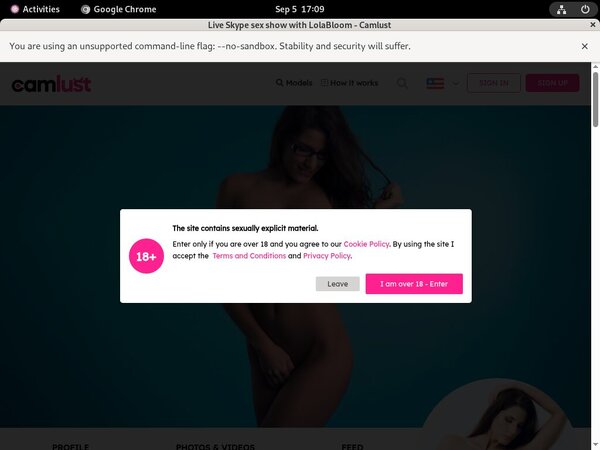 Free User For Camlust.com