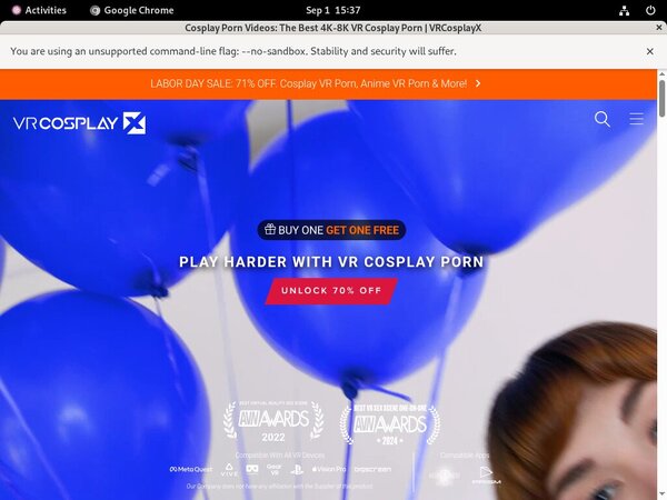 Free VR Cosplay X Logins 2018