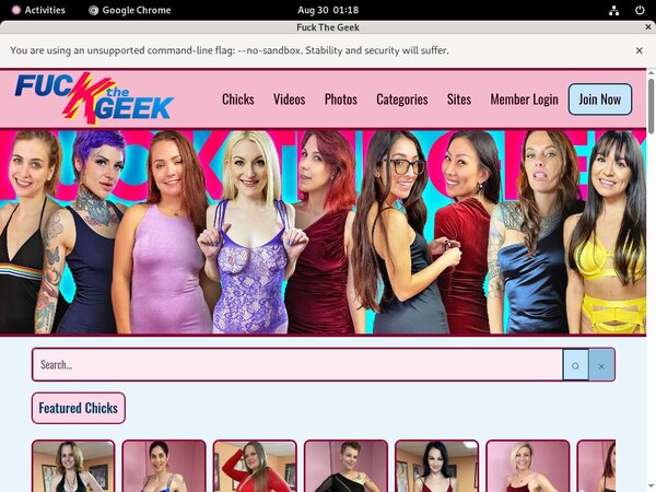 Fuck The Geek Vxsbill Page
