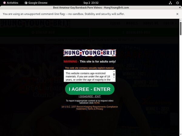 Get Hung Young Brit Deal