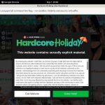 Hardcore Holiday Photo