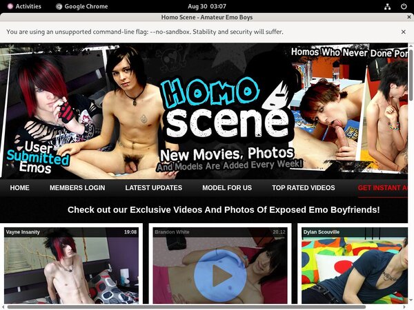 Homoscene.com Free Member