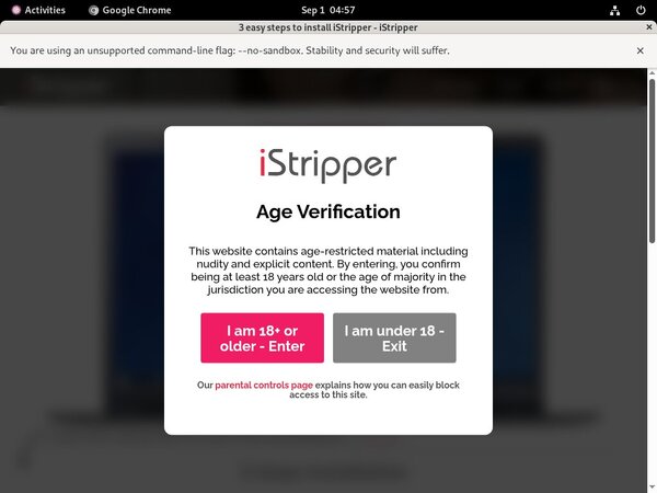 Istripper Join With Phone