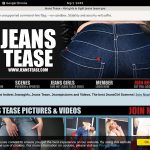 Jeans Tease Hard