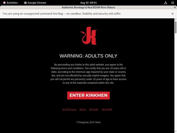 Kink Men Discount Pw