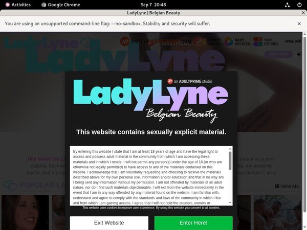 Lady Lyne Porn Tube