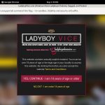Ladyboyvice.com Free Trial Account