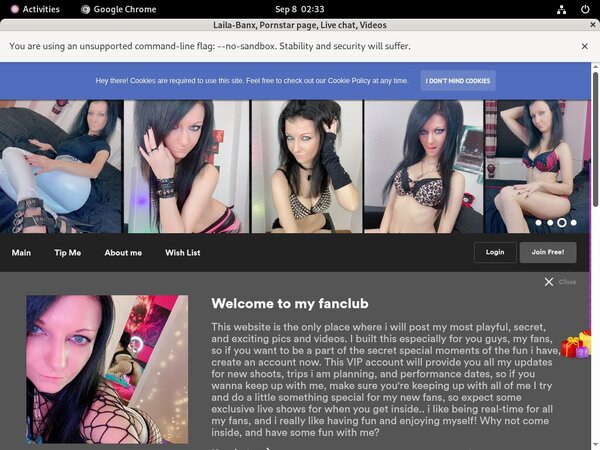 Laila-Banx User And Pass