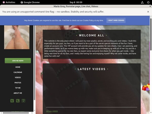 Marlo Grey With Discover Card Marlo Grey With Discover Card