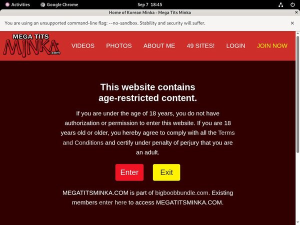 Mega Tits Minka Join By Text Message