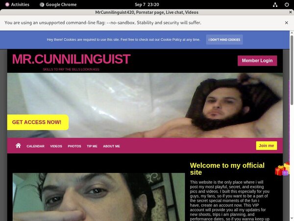 MrCunnilinguist420 Hack Account