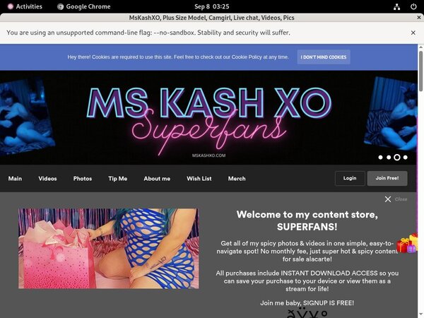 MsKashXO Free Video