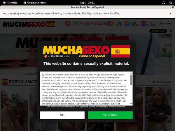 Mucho Sexo Free Trial Password