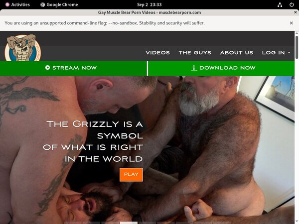 Muscle Bear Porn With Gift Card