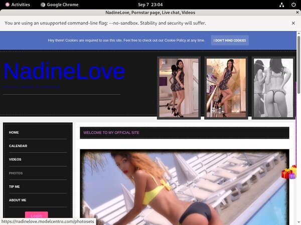 NadineLove With Visa