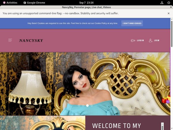 Nancysky.modelcentro.com Film