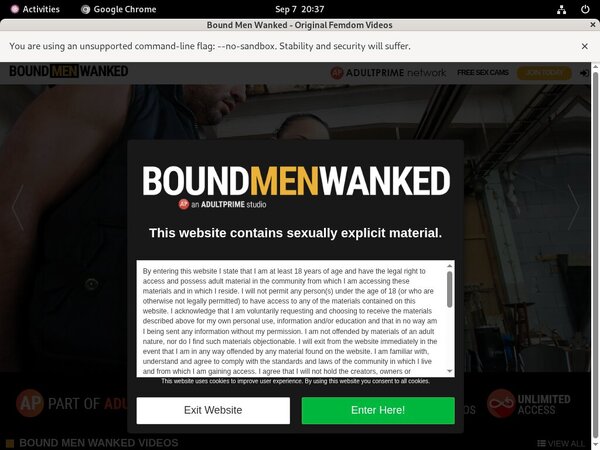 New Boundmenwanked.com Discount Offer