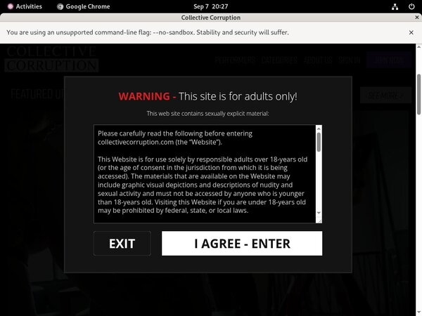 Password Collectivecorruption.com