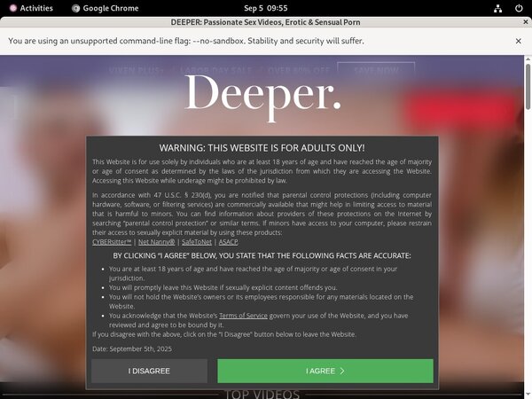 Paypal Deeper.com Join