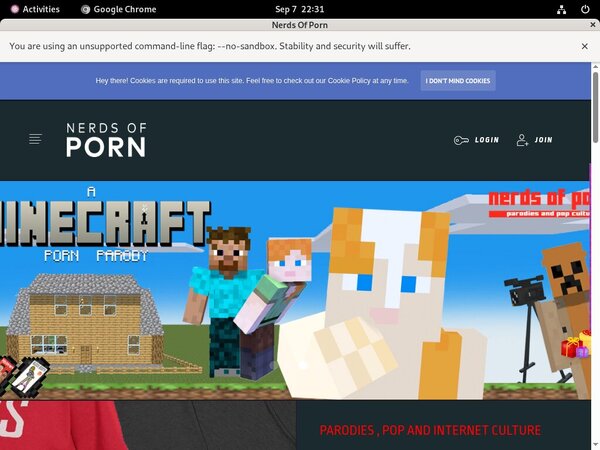 Porn Of Nerds Gift Card